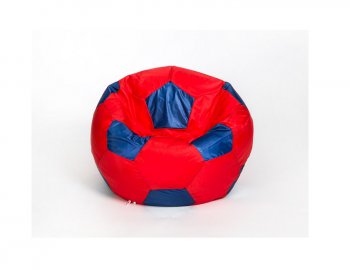 Кресло-мешок Мяч малый красно-синее в Снежинске - snezhinsk.mebel-74.com | фото