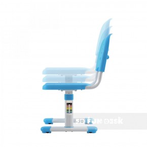 Комплект парта + стул трансформеры Cantare Blue в Снежинске - snezhinsk.mebel-74.com | фото