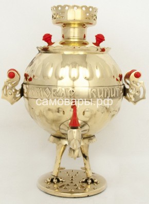 Электрический самовар "Петух на лапах" на 3 литра в Снежинске - snezhinsk.mebel-74.com | фото