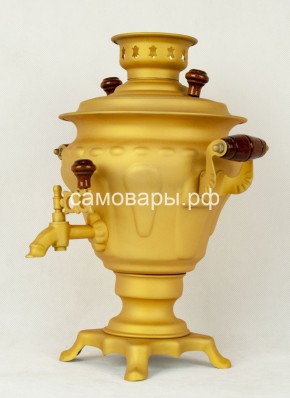 Электрический самовар "Русское золото" матовая груша на 2 литра (Ограниченная серия) в Снежинске - snezhinsk.mebel-74.com | фото
