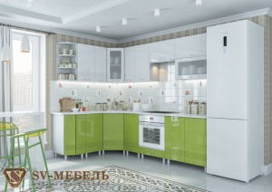 Кухонный гарнитур СВ Волна в Снежинске - snezhinsk.mebel-74.com | фото