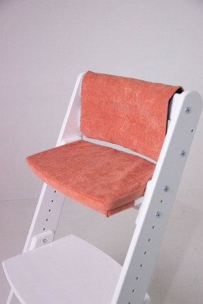 Комплект растущий стул и подушки Конёк Горбунёк Комфорт  (Белый, Терракота) в Снежинске - snezhinsk.mebel-74.com | фото