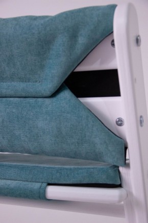 Комплект растущий стул и подушки Конёк Горбунёк Комфорт  (Лазурный, Волна) в Снежинске - snezhinsk.mebel-74.com | фото