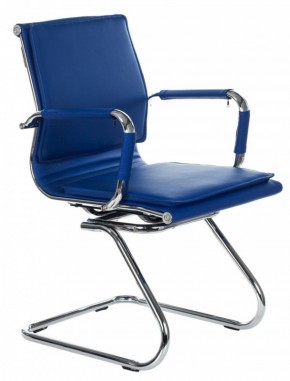 Кресло для посетителя Бюрократ CH-993-Low-V/blue синий в Снежинске - snezhinsk.mebel-74.com | фото