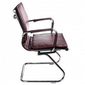 Кресло для посетителя Бюрократ CH-993-Low-V/Brown коричневый в Снежинске - snezhinsk.mebel-74.com | фото
