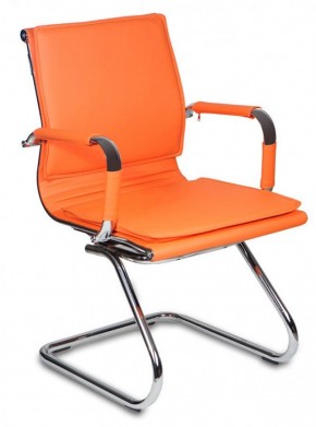 Кресло для посетителя Бюрократ CH-993-Low-V/orange оранжевый в Снежинске - snezhinsk.mebel-74.com | фото