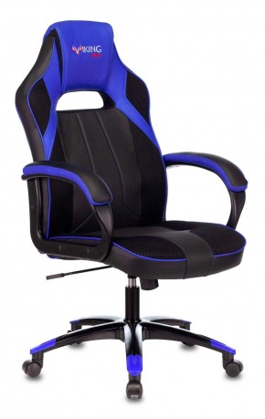 Кресло игровое Бюрократ VIKING 2 AERO BLUE черный/синий в Снежинске - snezhinsk.mebel-74.com | фото