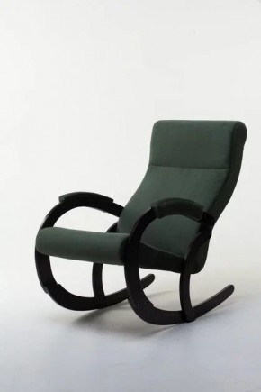 Кресло-качалка КОРСИКА 34-Т-AG (зеленый) в Снежинске - snezhinsk.mebel-74.com | фото