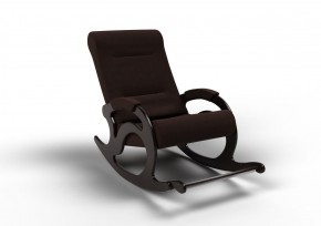 Кресло-качалка Тироль 12-Т-ГР (ткань/венге) ГРАФИТ в Снежинске - snezhinsk.mebel-74.com | фото