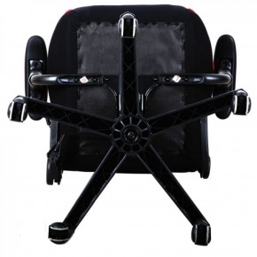 Кресло компьютерное BRABIX GT Racer GM-101 + подушка (ткань) черное/красное (531820) в Снежинске - snezhinsk.mebel-74.com | фото