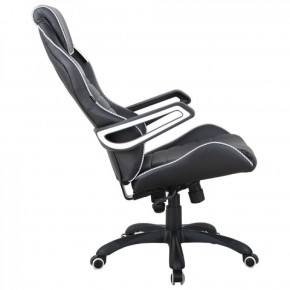 Кресло компьютерное BRABIX Techno Pro GM-003 (экокожа черное/серое, вставки серые) 531814 в Снежинске - snezhinsk.mebel-74.com | фото