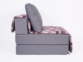Кресло-кровать бескаркасное Харви (серый-сноу манго) в Снежинске - snezhinsk.mebel-74.com | фото