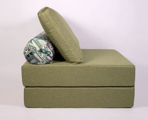 Кресло-кровать-пуф бескаркасное Прайм (Оливковый) в Снежинске - snezhinsk.mebel-74.com | фото