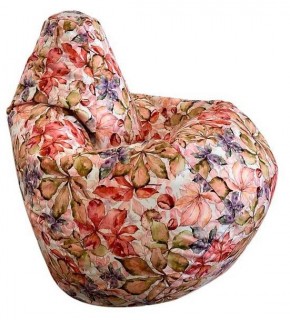 Кресло-мешок Цветы XL в Снежинске - snezhinsk.mebel-74.com | фото