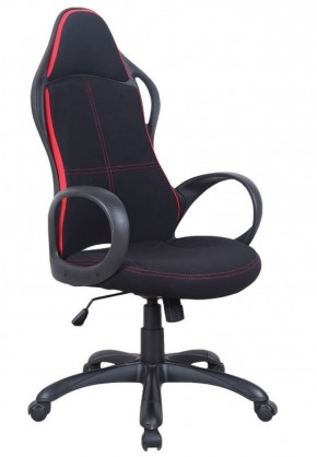 Кресло офисное BRABIX PREMIUM "Force EX-516" (ткань черное/вставки красные) 531571 в Снежинске - snezhinsk.mebel-74.com | фото