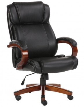 Кресло офисное BRABIX PREMIUM "Magnum EX-701" (дерево, рециклированная кожа, черное) 531827 в Снежинске - snezhinsk.mebel-74.com | фото