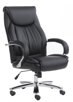 Кресло офисное BRABIX "Advance EX-575" (хром/экокожа/черное) 531825 в Снежинске - snezhinsk.mebel-74.com | фото