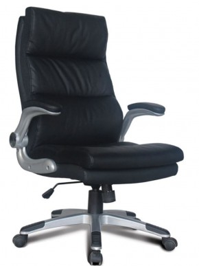 Кресло офисное BRABIX "Fregat EX-510" (рециклированная кожа, черное) 530863 в Снежинске - snezhinsk.mebel-74.com | фото