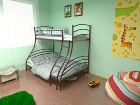 Кровать 2-х ярусная Глория 1200*1900 (МилСон) в Снежинске - snezhinsk.mebel-74.com | фото
