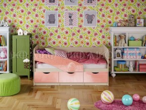 Кровать Бабочки (Розовый металлик) 1600 в Снежинске - snezhinsk.mebel-74.com | фото