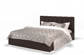 Кровать Элен 1600 + основание с ПМ (Лесмо brown) коричневый в Снежинске - snezhinsk.mebel-74.com | фото