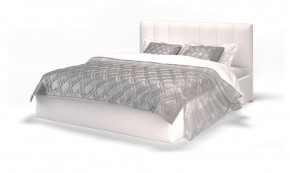 Кровать Элен 1600 + основание с ПМ (Vega white) белый в Снежинске - snezhinsk.mebel-74.com | фото