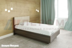 Кровать КР-1011 с мягким изголовьем в Снежинске - snezhinsk.mebel-74.com | фото