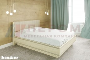 Кровать КР-1013 с мягким изголовьем в Снежинске - snezhinsk.mebel-74.com | фото