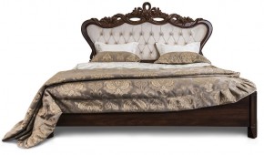 Кровать с мягким изголовьем Афина 1600 (караваджо) в Снежинске - snezhinsk.mebel-74.com | фото