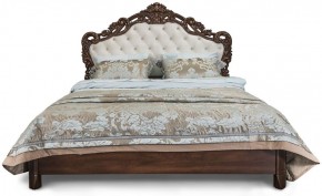 Кровать с мягким изголовьем Патрисия (1600) караваджо в Снежинске - snezhinsk.mebel-74.com | фото