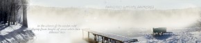 Кухонный фартук с эффектом мерцания Зима (3000) Композит глянец в Снежинске - snezhinsk.mebel-74.com | фото