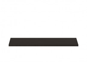 Полка ОРИОН для шкафа широкая, цвет Дуб Венге в Снежинске - snezhinsk.mebel-74.com | фото