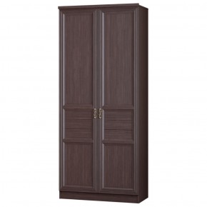 Шкаф для одежды 2-дверный Лира №56 Дуб нортон темный в Снежинске - snezhinsk.mebel-74.com | фото