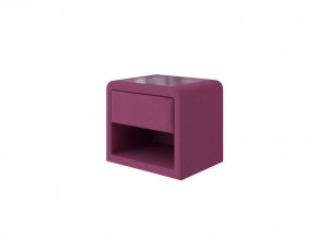 PROxSON Тумба Cube (Ткань: Рогожка Savana Berry (фиолетовый)) 52x41 в Снежинске - snezhinsk.mebel-74.com | фото