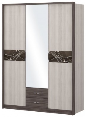 Шкаф 3-х дверный с зеркалом Шк68.2 МС Николь в Снежинске - snezhinsk.mebel-74.com | фото