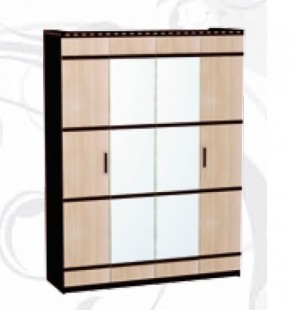 Шкаф 4-х дверный для одежды и белья "Ольга-13" в Снежинске - snezhinsk.mebel-74.com | фото