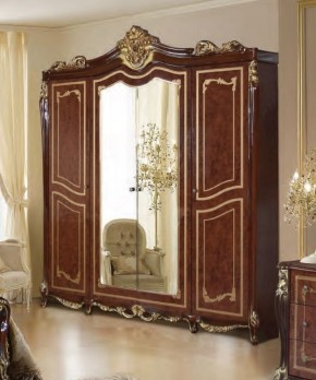 Шкаф 4-х дверный с зеркалами (19.144) Джоконда в Снежинске - snezhinsk.mebel-74.com | фото