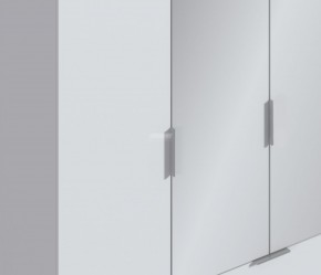 Шкаф 4х дверный с зеркалами Николь СБ-2595/1 (Белый) в Снежинске - snezhinsk.mebel-74.com | фото