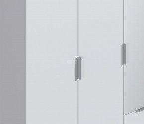Шкаф 5-ти дверный Николь СБ-2594/1 (Белый) в Снежинске - snezhinsk.mebel-74.com | фото