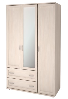 Шкаф для одежды 3-х дверный Ника-Люкс 18 в Снежинске - snezhinsk.mebel-74.com | фото