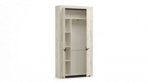 Шкаф для одежды 33.18 "Лючия" (бетон пайн белый / венге / белый) в Снежинске - snezhinsk.mebel-74.com | фото