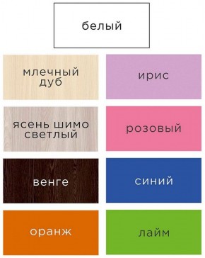 Шкаф ДМ 800 с 2-мя ящиками (розовый) в Снежинске - snezhinsk.mebel-74.com | фото
