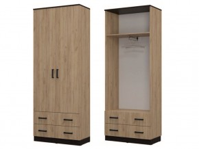 Шкаф «ЛОФТ» для одежды с 2-я ящиками в Снежинске - snezhinsk.mebel-74.com | фото