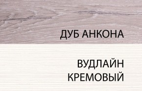 Шкаф угловой с полками 97х97, OLIVIA, цвет вудлайн крем/дуб анкона в Снежинске - snezhinsk.mebel-74.com | фото