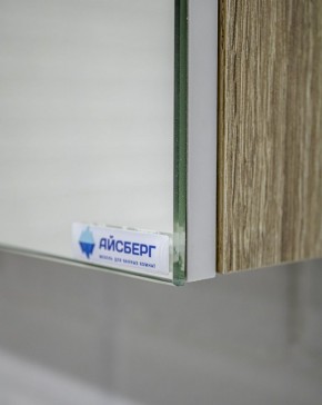 Шкаф-зеркало Мечта 60 Дуб сонома АЙСБЕРГ (DM2319HZ) в Снежинске - snezhinsk.mebel-74.com | фото