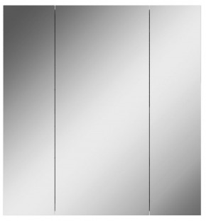Шкаф-зеркало Норма 65 3 двери АЙСБЕРГ (DA1640HZ) в Снежинске - snezhinsk.mebel-74.com | фото