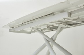 Стол RIVOLI 140 GLOSS LUXURY PANDORA SOLID CERAMIC / WHITE, ®DISAUR в Снежинске - snezhinsk.mebel-74.com | фото