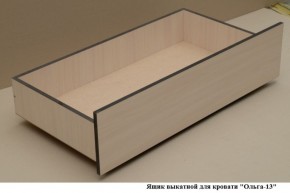 Ящик выкатной для кровати "Ольга-13" в Снежинске - snezhinsk.mebel-74.com | фото